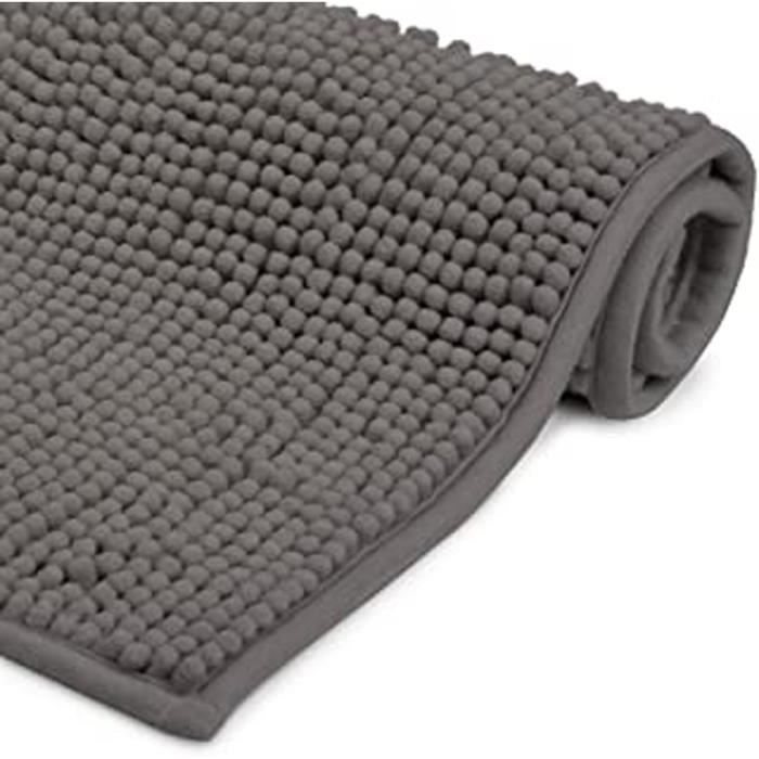 Tapis De Bain Beaumare Wr Tapis Salle De Bain 1x70 Cm Tapis De Bain Antiderapant Anthracite Adapte Au Chauffage Au Sol Et Cdiscount Puericulture Eveil Bebe