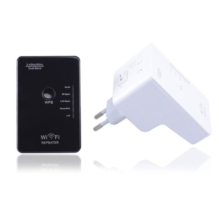 Répéteur Wi-Fi Optex 725829 Double Bande 750 Mb/s - Blanc, Neuf Sous Blister