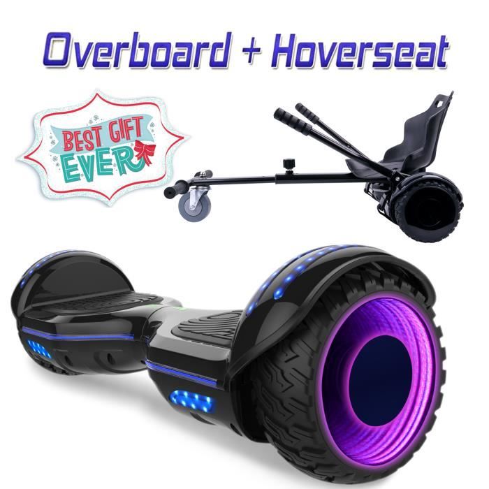 Pack COLORWAY Hoverboard Scooter 2 Roues Noir Gyropode Bluetooth 6.5 Pouces 700W Auto equilibre Roues LED Hoverkart Noir Cdiscount Auto