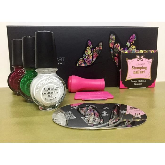 Stamping Nail Art - Set B,305 - Cdiscount Au quotidien Stamping Nail Art - Set B,305 - Cdiscount Au quotidien