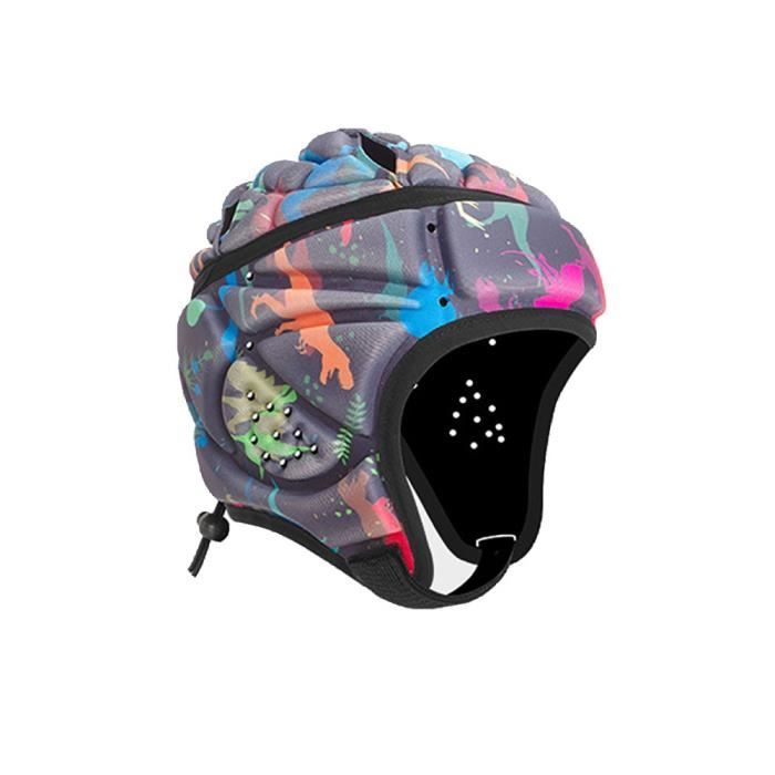 Surlim Casque de rugby souple de football Scrum Cap 7v7 pour adulte Taille L (bleu
