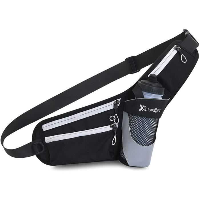 Ceinture de Course Hydratation, Ceinture Porte Bidon avec 2