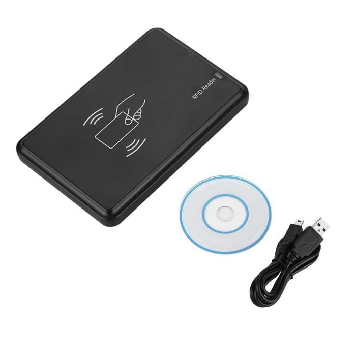 Lecteur de carte RFID à puce de contact USB, tout en un, lecture