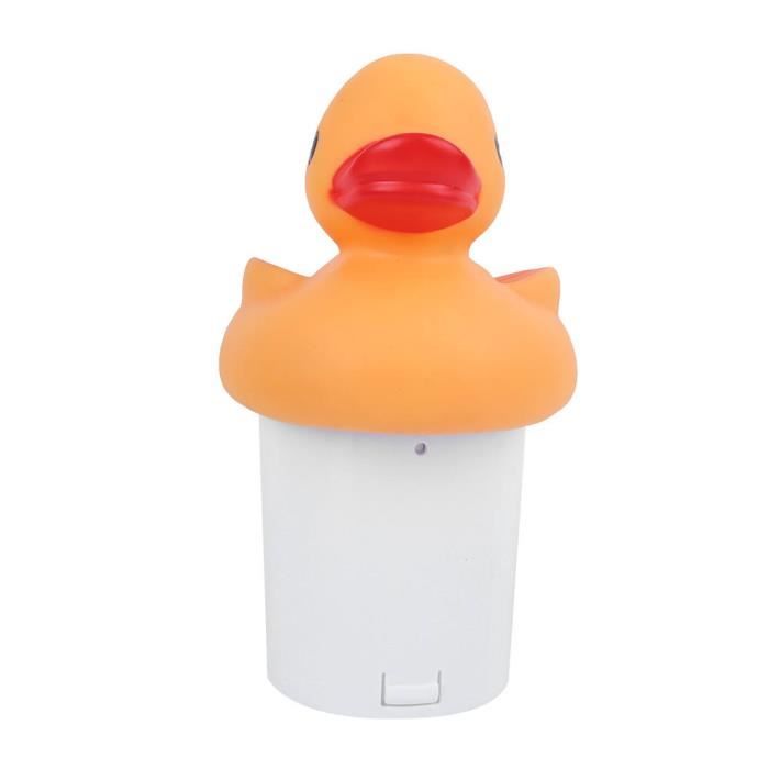 Flotteur Piscine Chlore En Forme De Canard - Distributeur Chlore Flottant Résistant UV Pour Spa Et Piscine
