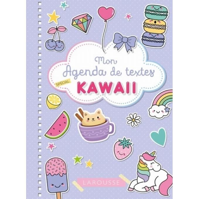 Mon Cahier de textes Kawaii - Cdiscount Beaux-Arts et Loisirs créatifs
