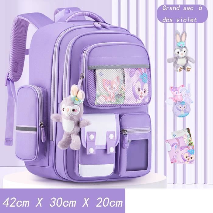ECTEATOY Cartable Fille Primaire Sac à Dos Enfant Primaire Sets de Sac d