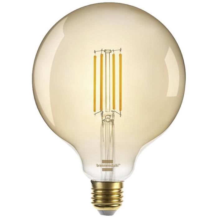 Ampoule LED - BRENNENSTUHL - 1294870271 - 4.9 W - E27 - Blanc chaud