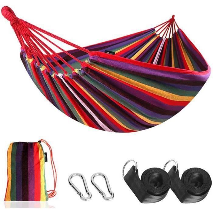 Hamac d'extérieur de Camping, en Plein air Portable en Toile, capacité Hamac d'extérieur de Camping, en Plein air Portable en Toile, capacité
