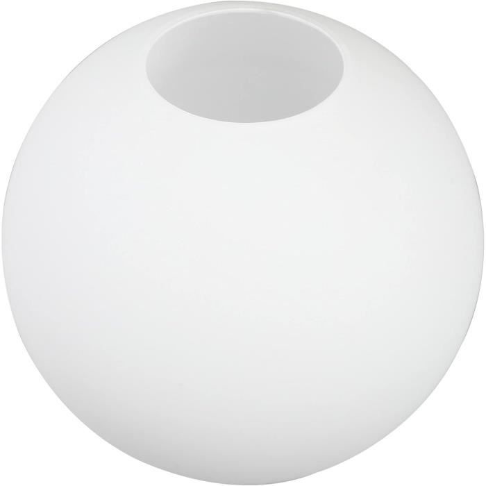 Abat-jour Rond En Papier Bambou - Lanterne Chinoise Blanche - Diamètre 30 Cm - Pour Plafond Ou Déco
