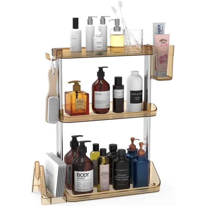 Relaxdays Rangement à épices, 2 Niveaux, Organiseur Pour Cuisine