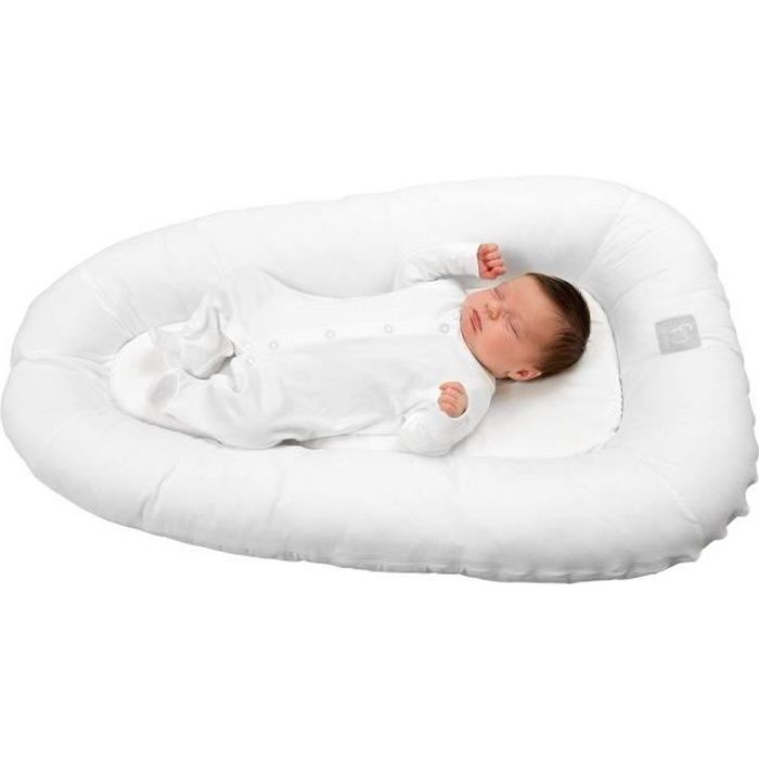 Clevamama Baby Pod Cocon Reducteur De Lit 0 6 Mois Blanc Cdiscount Puericulture Eveil Bebe