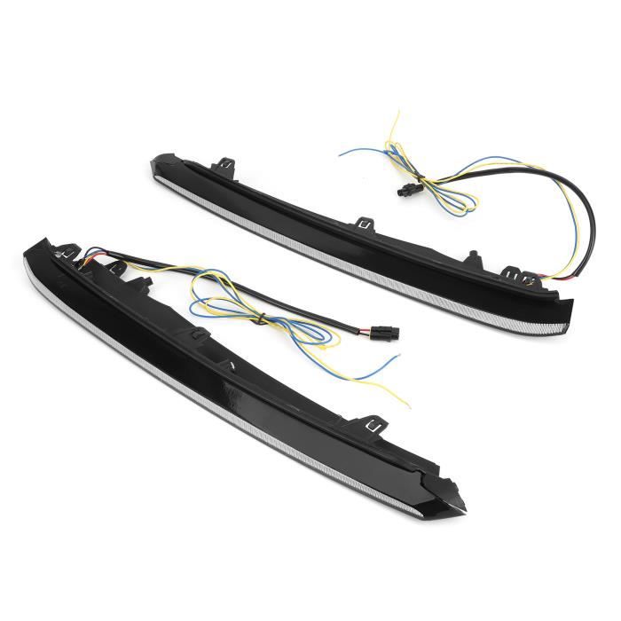 Feu Arrière Moto LED 12V - Multifonction Clignotants/Stop - Étanche - Universel