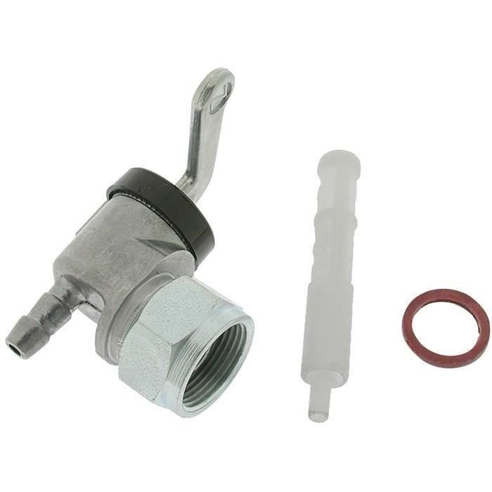 Robinet à essence adaptable pour AGRIA avec Filtre nylon- Filetage: M16 x 1 Gauche