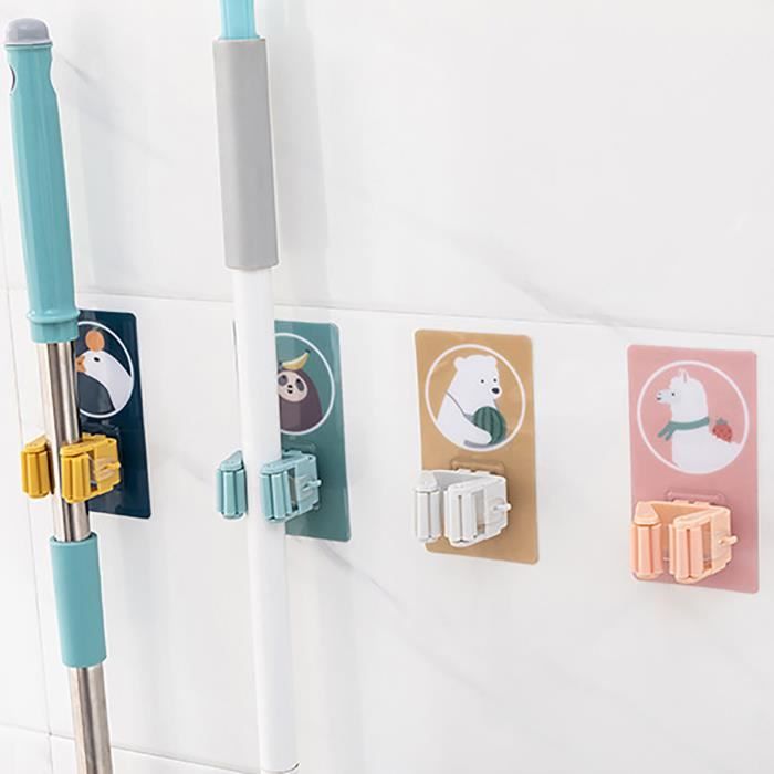 Porte-balai mural avec brosse WC et couvercle [4051P - Delabie