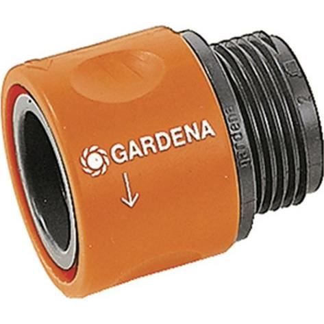 Raccord fileté - GARDENA - 34 917-50 - Filetage 265 mm - Sécurité enfant - Plastique