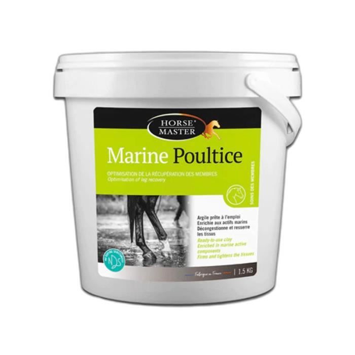 Meilleurs prix pour Soins pour les membres cheval Horse Master Marine Poultice - vert/noir - 1,5 kg
