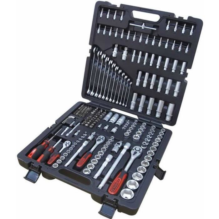 Coffret Douilles KS TOOLS 21 Pièces - 1" à Cliquet, Malle Métal, Qualité Pro