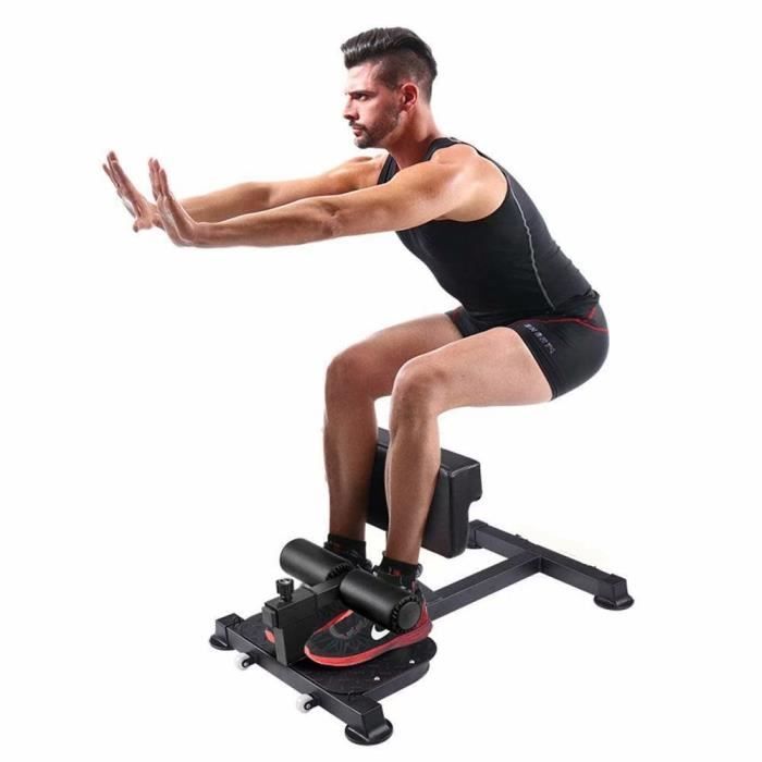 Corde de traction pour bande pour appareils de musculation /à la maison Motion Fitness Exercices de soul/èvement et dexercices des jambes multifonctions pour abdominaux 3 en 1 Sissy Squat Machine