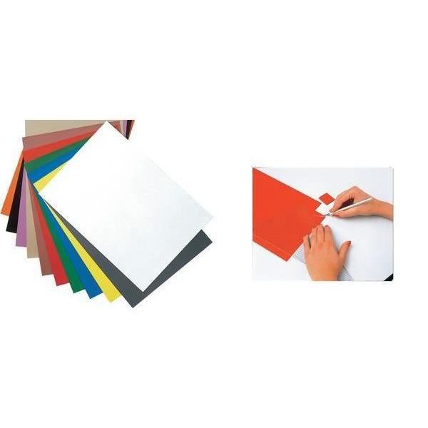 Papier Magnetique AVERY Papier Magnétique Blanc A4 - 3 Feuilles Pour Impressions Aimants Personnalisés Plaque Magnetique Adhesive