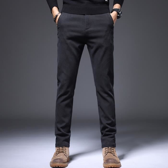 Pantalon chino best sale homme coupe droite