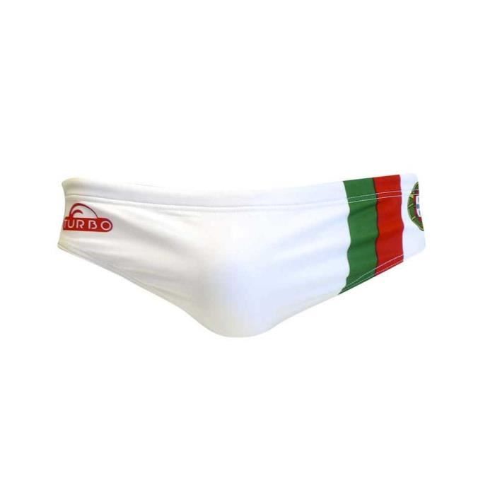 Maillot de bain - Turbo - Portugal - Blanc - Imperméable - Respirant
