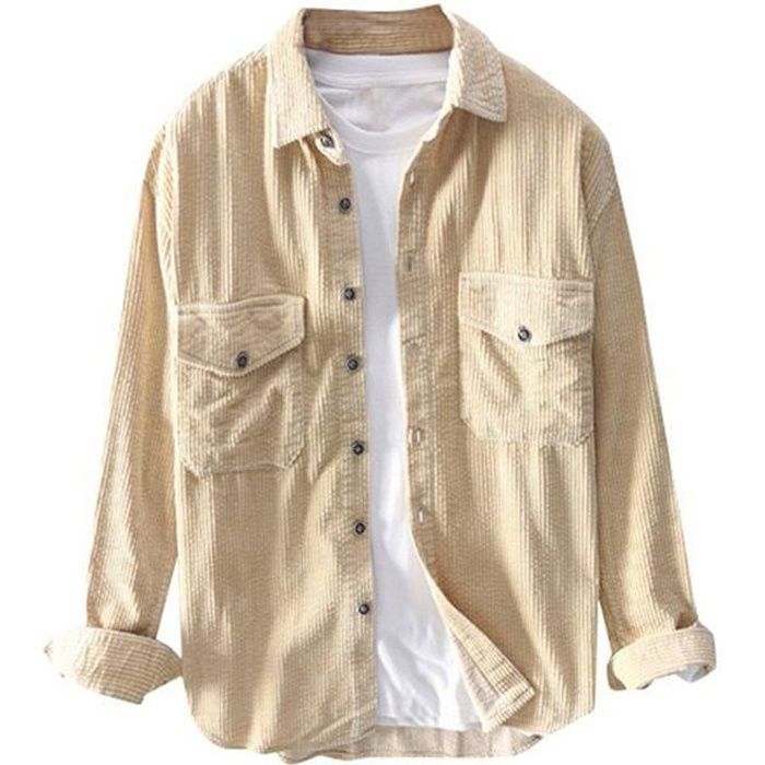 Chemise velour homme clearance