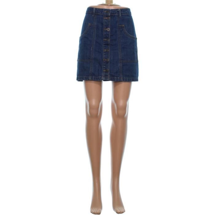 Jupe Stradivarius Taille 40 2034235 Bleu Achat Vente Jupe Soldes Sur Cdiscount Des Le 20 Janvier Cdiscount