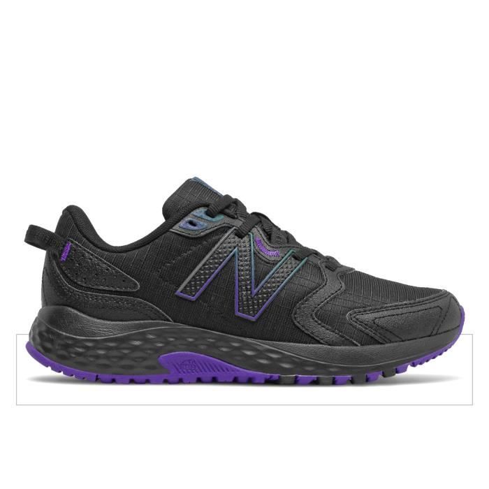 Chaussures de running femme New Balance 410 v7 black deep violet