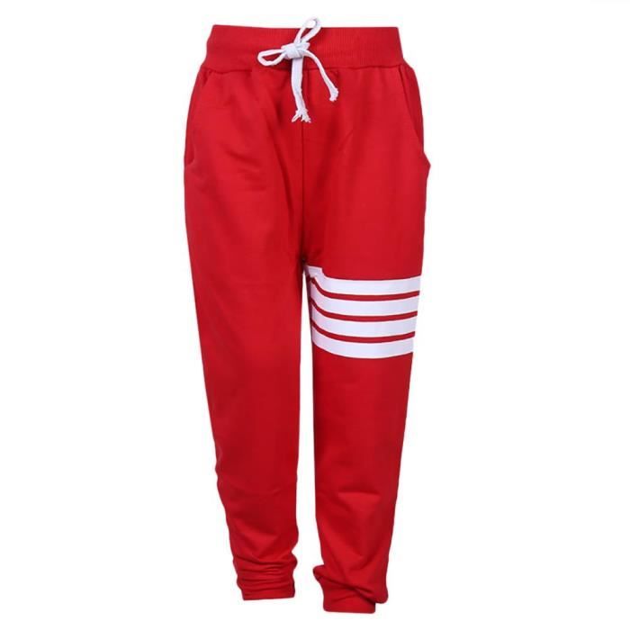pantalon rouge ample