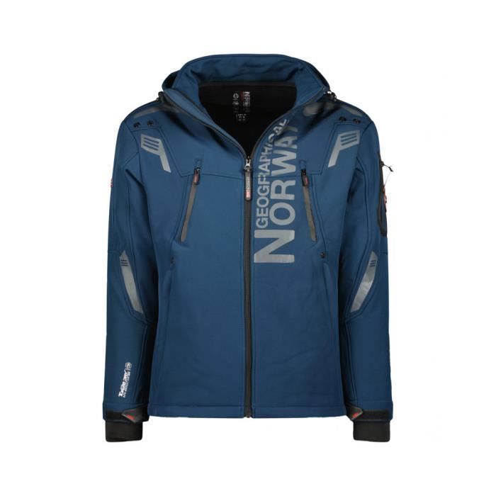 Geographical Norway Homme Geographical Norway Femme Softshell Fonctions Extérieur Imperméable Sport Blouson Homme Hiver