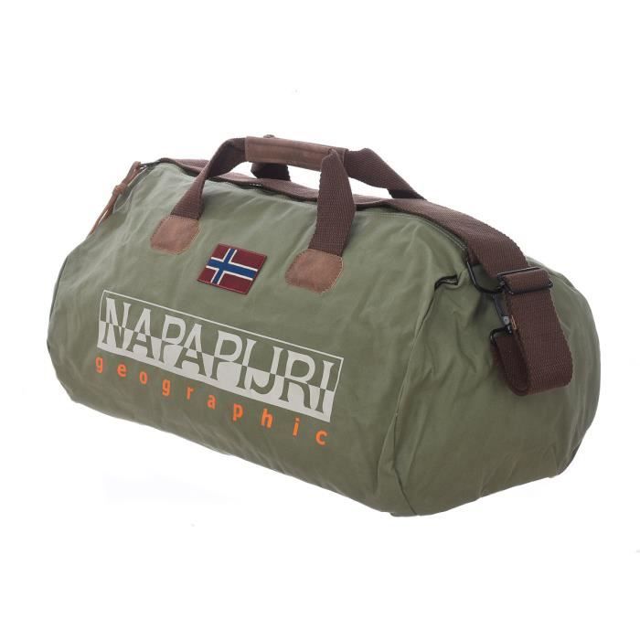 Sac de voyage NAPAPIJRI Bering 3 ALLA UNICA Vert Blanc 48h Mixte Soute