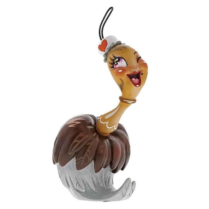 Figurine Plumette Miss Mindy La Belle Et La Bete Multicolore