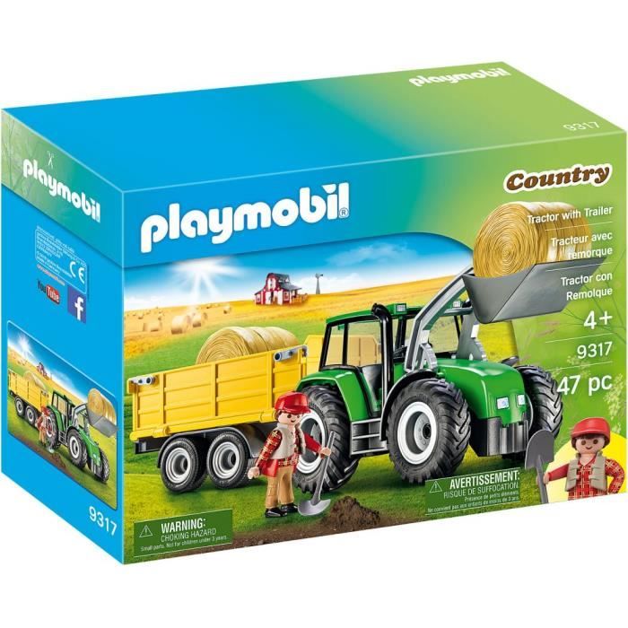 Playmobil tracteur outlet