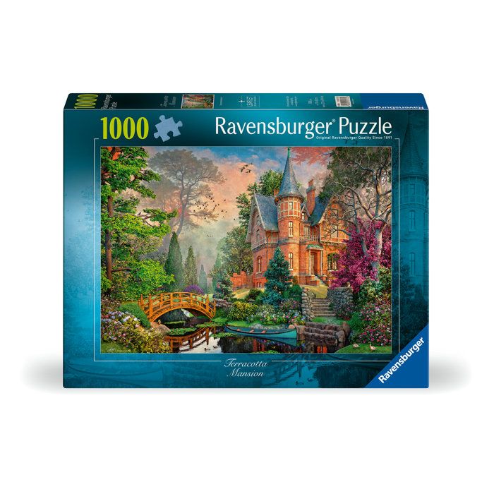 Puzzle 1000 pièces : Manoir Terracotta Ravensburger France