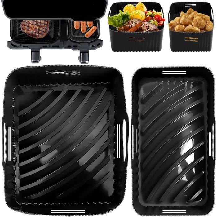 Moule En Silicone Pour Air Fryer Moulinex - Anti-adhésif, Réutilisable, Compatible Easy Fry XL 27cm - 11