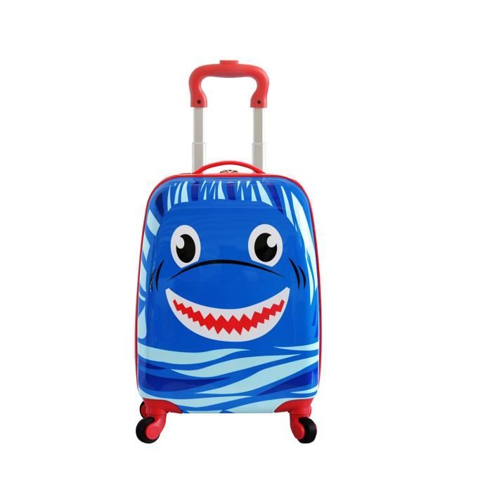 Valise cabine enfant Happy Shark Requin Avenuedusac
