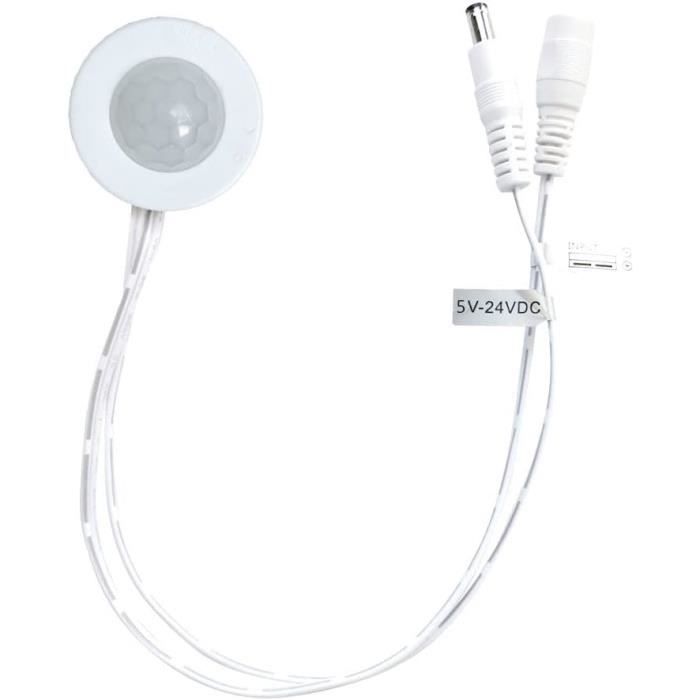 Détecteur De Mouvement Infraroupe 12V/24V - Interrupteur Automatique Pour éclairage Extérieur Ou Intérieur