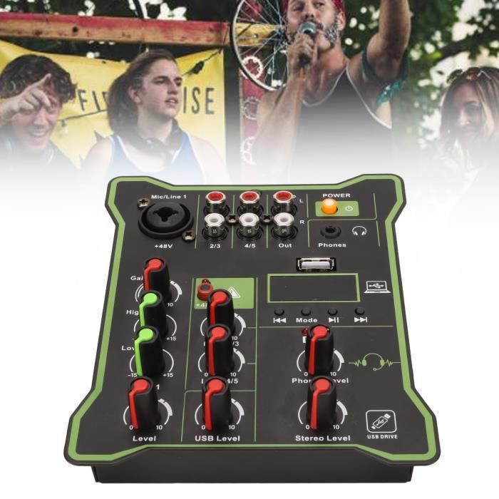 Carte Son Professionnelle Pour Jeux Vidéo, Mixeur Audio