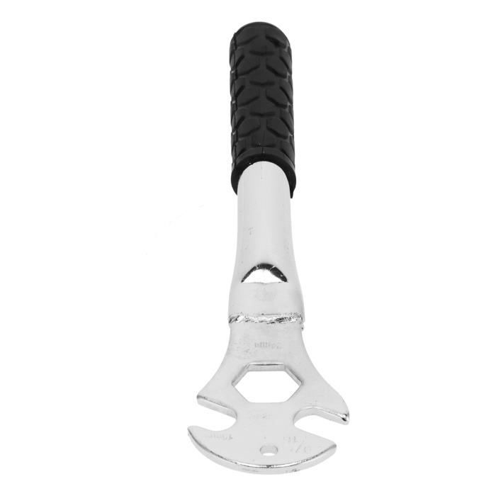 Clé à Douille Pour Vélo – 24 Mm Environ – Outil De Retrait De Pédalier – Argent