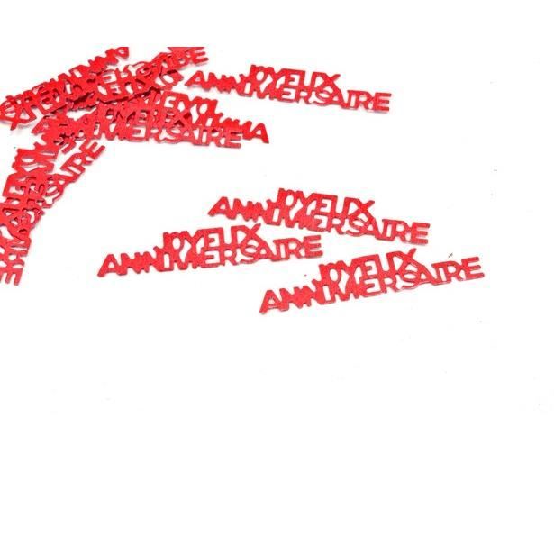 Confetti Joyeux Anniversaire Rouge X15grs Ref Dec449 Achat Vente Decors De Table Cdiscount Confetti Joyeux Anniversaire Rouge X15grs Ref Dec449 Achat Vente Decors De Table Cdiscount