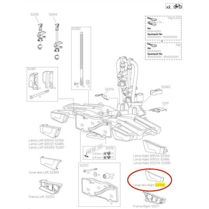 Thule easyfold 931 932 best sale