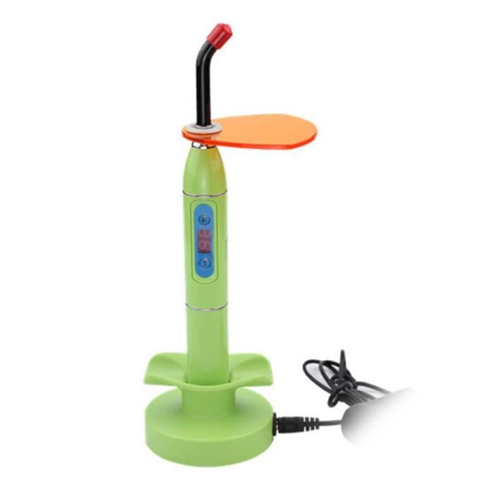 Lampe De Polymérisation LED Dentaire Sans Fil - 1400mW/cm² - Batterie Lithium - Pour Résine Composite
