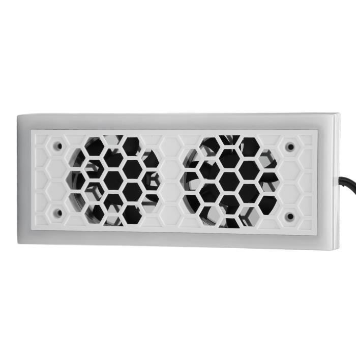Support Refroidissement Avec Ventilateurs LED Bleus - Pour Xbox, PS, Wii, Console Gaming