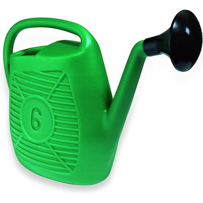 Arrosoir Plastique 9 Litres Vert - Pratique Et Léger Pour Jardin