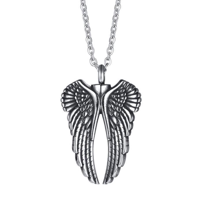 Expansion 4-5 Photo Médaillon Collier Pendentif Ailes D'ange Cadeau Bijoux Décoration Expansion 4-5 Photo Médaillon Collier Pendentif Ailes D'ange Cadeau Bijoux Décoration