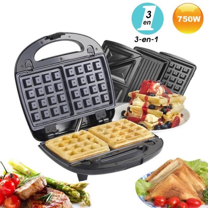 Apareil A Croque Monsieur Gaufre Achat Vente Pas Cher