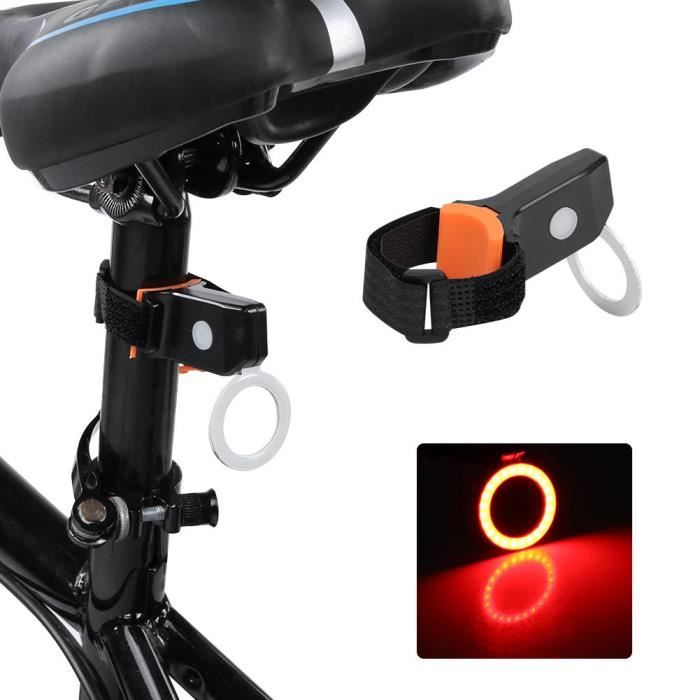 Lampe LED De Casque Vélo – Feu Arrière étanche, Signalisation, Modèle SODIAL