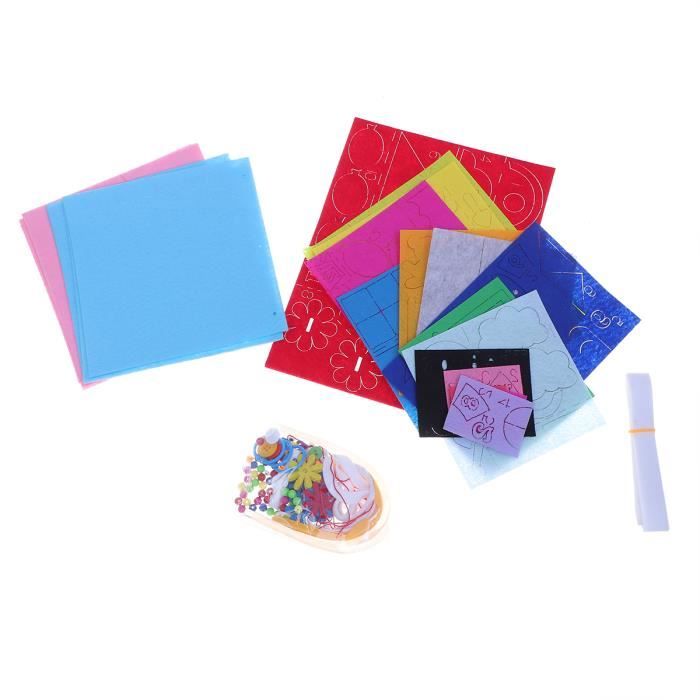 1 Set Tissu Livre Faire Outil A La Main Fait Maison Universel Photo Materiaux Des Pour Les Bebes Plastique A Modeler Cdiscount Jeux Jouets