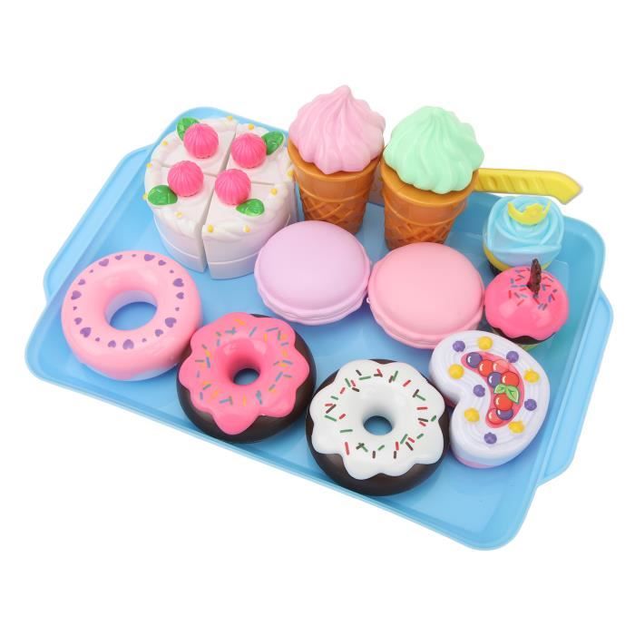 B. toys – Accessoires de cuisine de jeu – Ustensiles de cuisine, vaisselle, ustensiles – Ensemble de jeu de 33 pièces pour enfants – Jouets de jeu de rôle – 3 ans