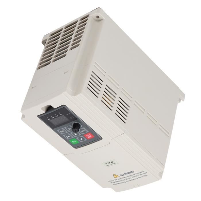 Variateur De Fréquence VFD AT1-0750X 220V 0.75kW - Moteur Triphasé Inverseur Vitesse Monophasé